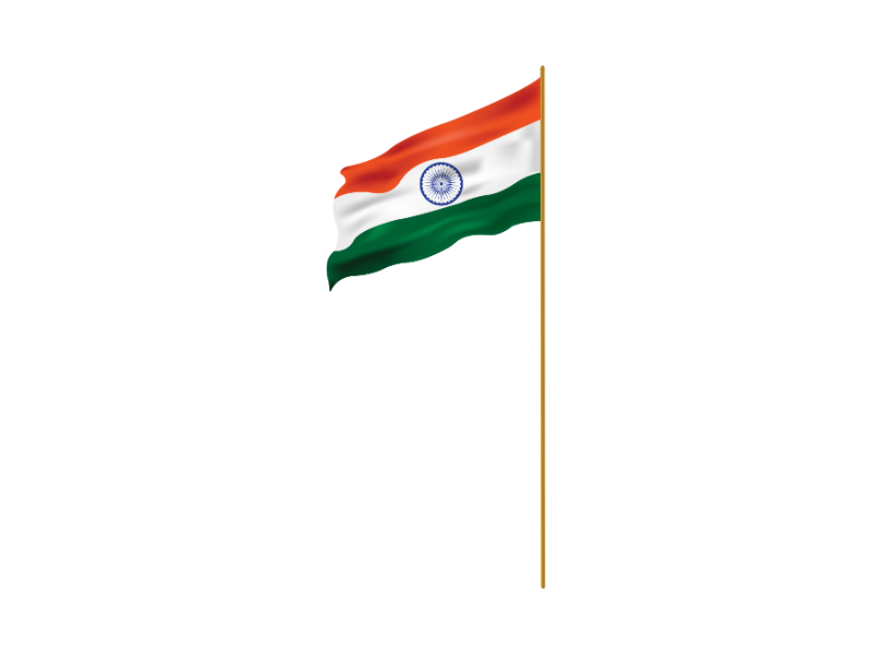Indian Flag Illustration png