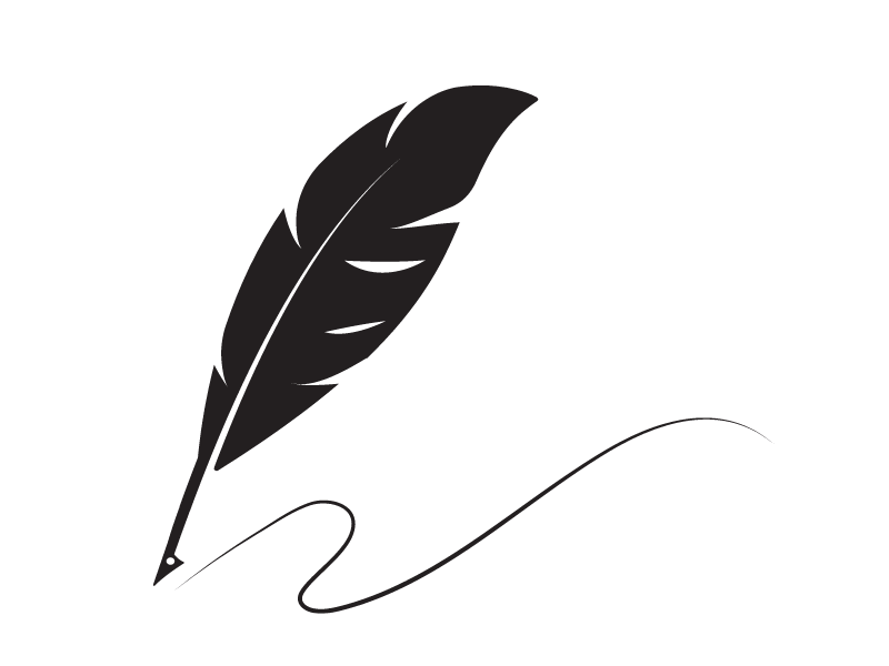 Feather pen logo png free download