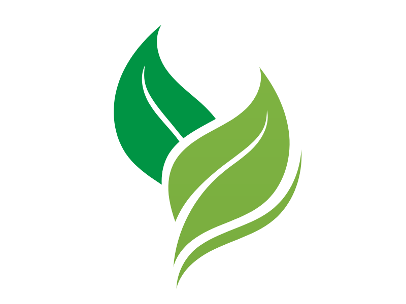 Green Leaf nature Eco logo png free download